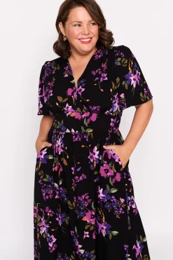 Lorraine Designs Casual Dresses | Fit & Flare Dresses*Eloise Night Flower Dress