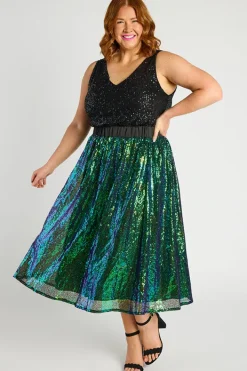 Lorraine Designs Skirts*Eras Mermaid Sequin Skirt