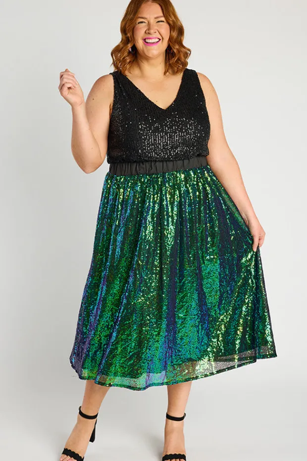 Lorraine Designs Skirts*Eras Mermaid Sequin Skirt