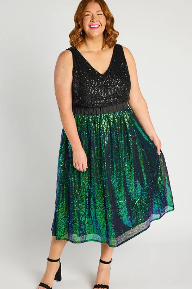 Lorraine Designs Skirts*Eras Mermaid Sequin Skirt