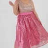 Lorraine Designs Skirts*Eras Pink Sequin Skirt