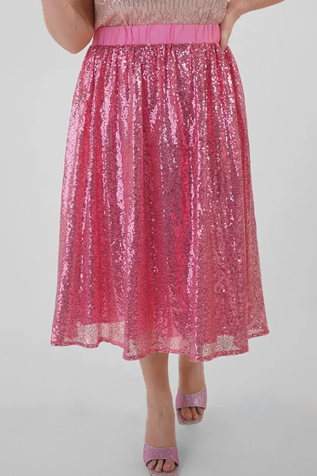 Lorraine Designs Skirts*Eras Pink Sequin Skirt