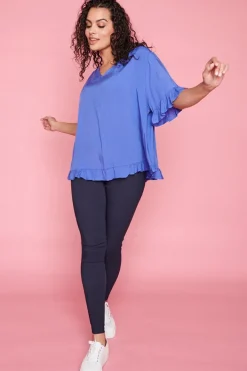 Lorraine Designs Tops*Eva Purple Top