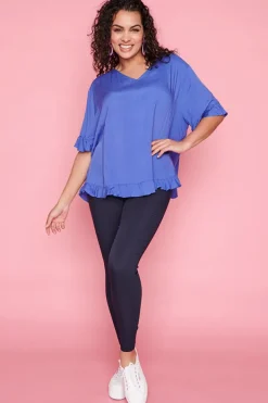 Lorraine Designs Tops*Eva Purple Top