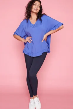 Lorraine Designs Tops*Eva Purple Top