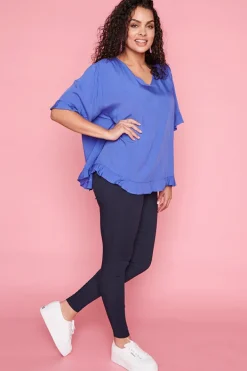 Lorraine Designs Tops*Eva Purple Top