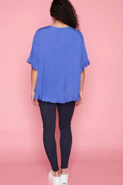 Lorraine Designs Tops*Eva Purple Top