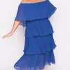 Lorraine Designs Cocktail Dresses | Bridesmaid Dresses*Faire Cobalt Pleated Dress