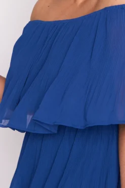 Lorraine Designs Cocktail Dresses | Bridesmaid Dresses*Faire Cobalt Pleated Dress