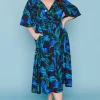 Lorraine Casual Dresses | Fit & Flare Dresses*Finley Ocean Blue Dress
