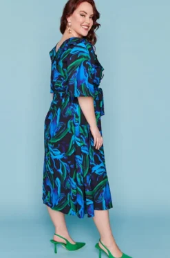 Lorraine Casual Dresses | Fit & Flare Dresses*Finley Ocean Blue Dress