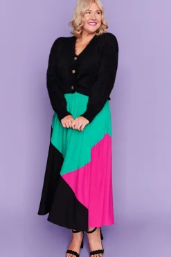Lorraine Designs Knits & Cardigans*Fluffy Black Cardi