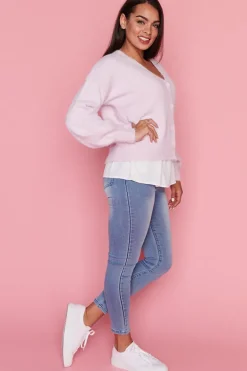 Lorraine Designs Knits & Cardigans*Fluffy Soft Pink Cardi