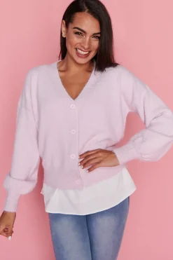 Lorraine Designs Knits & Cardigans*Fluffy Soft Pink Cardi