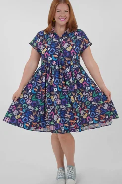 Lorraine Designs Casual Dresses | Fit & Flare Dresses*Frankie Alpha Animals Dress