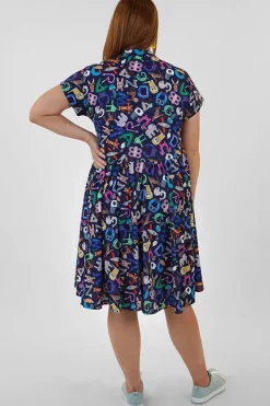 Lorraine Designs Casual Dresses | Fit & Flare Dresses*Frankie Alpha Animals Dress