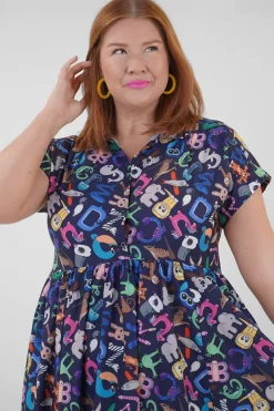 Lorraine Designs Casual Dresses | Fit & Flare Dresses*Frankie Alpha Animals Dress