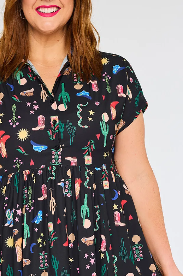 Lorraine Designs Shirt Dresses | Casual Dresses*Frankie Cowboy Like Me Dress