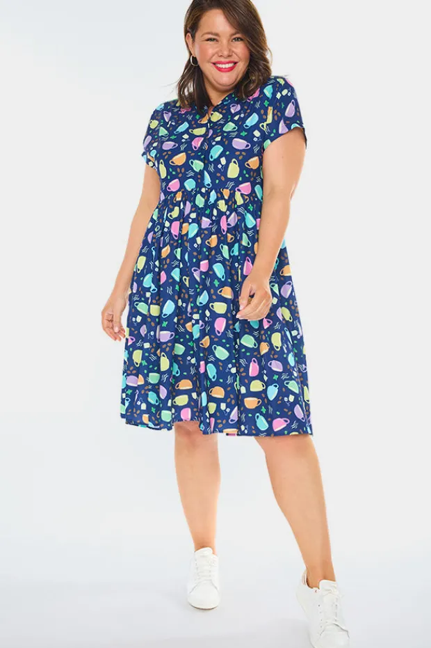 Lorraine Designs Shirt Dresses | Casual Dresses*Frankie Cup o' Joy Dresss