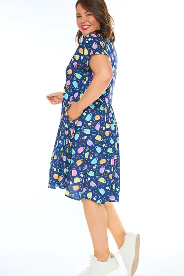 Lorraine Designs Shirt Dresses | Casual Dresses*Frankie Cup o' Joy Dresss
