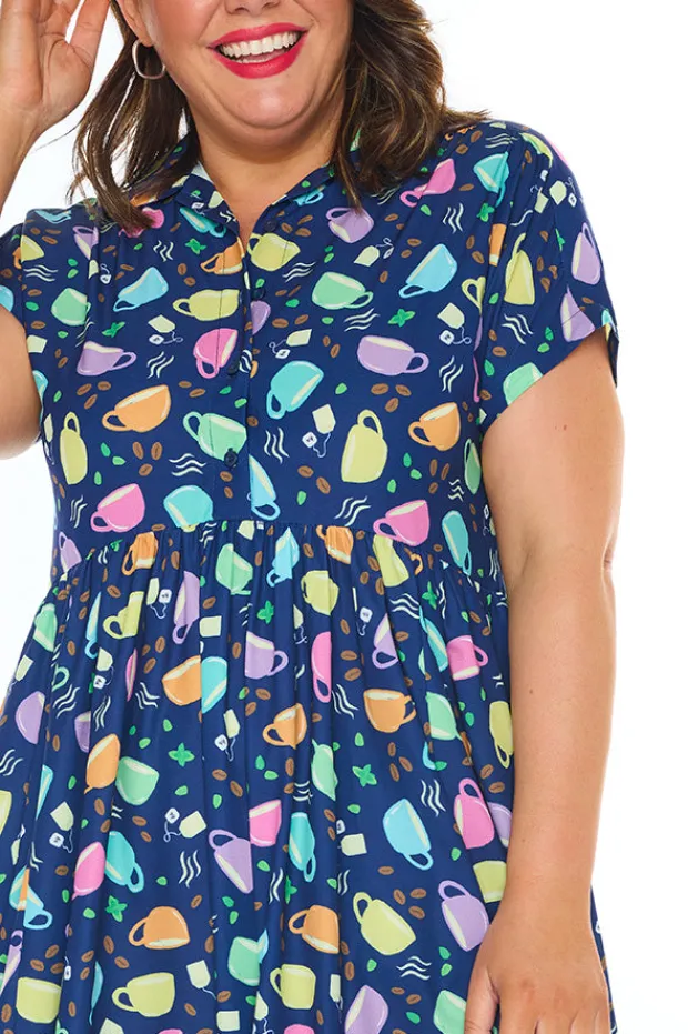 Lorraine Designs Shirt Dresses | Casual Dresses*Frankie Cup o' Joy Dresss