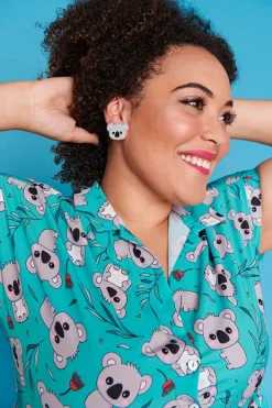 Lorraine Designs Casual Dresses | Fit & Flare Dresses*Frankie Green Koala Dress