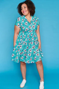 Lorraine Designs Casual Dresses | Fit & Flare Dresses*Frankie Green Koala Dress