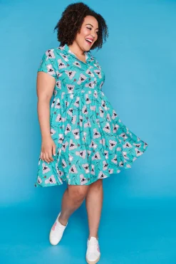 Lorraine Designs Casual Dresses | Fit & Flare Dresses*Frankie Green Koala Dress