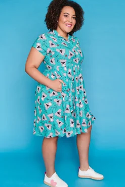 Lorraine Designs Casual Dresses | Fit & Flare Dresses*Frankie Green Koala Dress