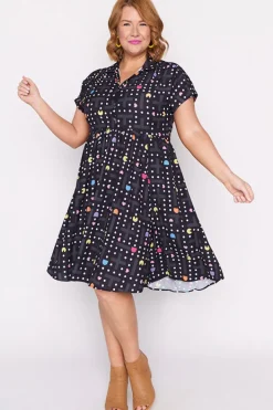Lorraine Designs Casual Dresses | Shirt Dresses*Frankie Love Pellets Dress