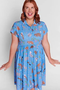 Lorraine Designs Casual Dresses | Shirt Dresses*Frankie Sweet Aussie Animals Dress