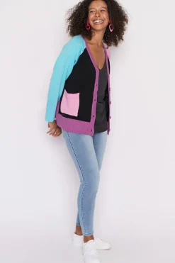 Lorraine Designs Knits & Cardigans*Harley Liquorice Allsorts Cardigan