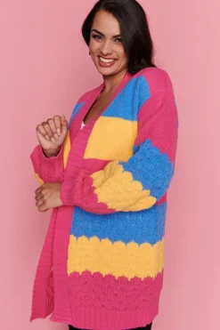 Lorraine Designs Knits & Cardigans*Hattie Colourblock Cardi