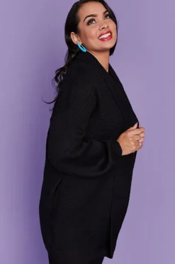 Lorraine Designs Knits & Cardigans*Helena Black Knit Cardi