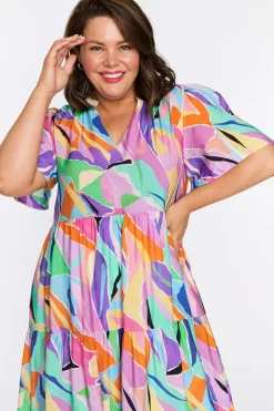 Lorraine Designs Loose Dresses | Midi Dresses*Hollie Colour Swatch Dress