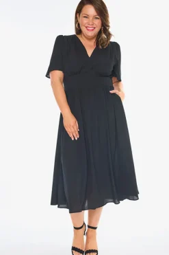 Lorraine Designs Casual Dresses | Fit & Flare Dresses*Imogen Black Dress