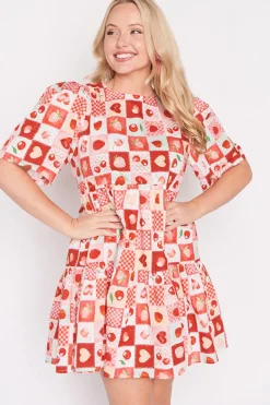 Lorraine Designs Shift Dresses | Casual Dresses*Isadora Cherry Pop Dress