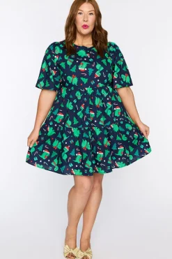 Lorraine Designs Shift Dresses | Loose Dresses*Isadora Dino Christmas Dress