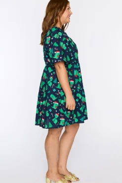 Lorraine Designs Shift Dresses | Loose Dresses*Isadora Dino Christmas Dress