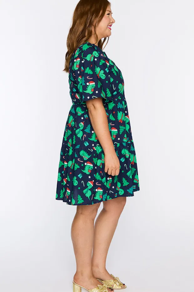 Lorraine Designs Shift Dresses | Loose Dresses*Isadora Dino Christmas Dress