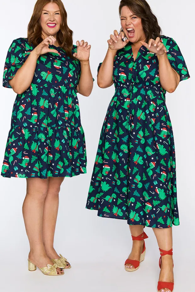 Lorraine Designs Shift Dresses | Loose Dresses*Isadora Dino Christmas Dress