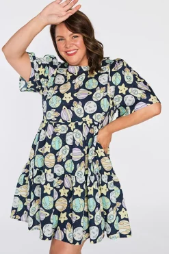 Lorraine Designs Shift Dresses | Loose Dresses*Isadora Out of Space Dress