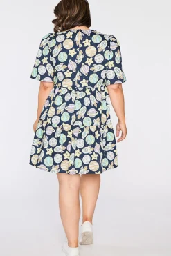 Lorraine Designs Shift Dresses | Loose Dresses*Isadora Out of Space Dress