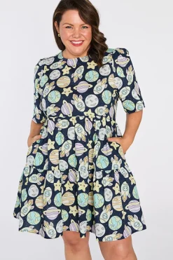 Lorraine Designs Shift Dresses | Loose Dresses*Isadora Out of Space Dress