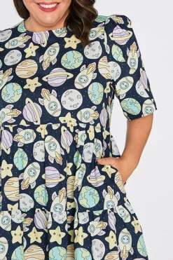 Lorraine Designs Shift Dresses | Loose Dresses*Isadora Out of Space Dress