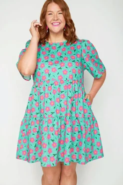 Lorraine Designs Shift Dresses | Loose Dresses*Isadora Pink Petal Dress