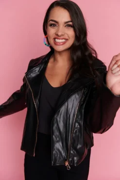 Lorraine Designs Jackets & Coats*Jasmine Black Jacket