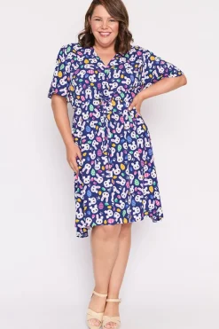 Lorraine Designs Casual Dresses | Fit & Flare Dresses*Jaz Bunny Trail Easter Dress