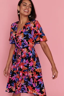 Lorraine Designs Casual Dresses | Fit & Flare Dresses*Jaz tropical Crush Dress