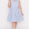 Lorraine Designs Fit & Flare Dresses | Knee Length Dresses*Joey Blue Gingham Dress